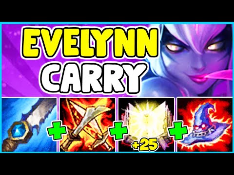 HOW TO PLAY EVELYNN JUNGLE & SOLO CARRY In Season 10 | Evelynn Guide S10 - League Of Legends