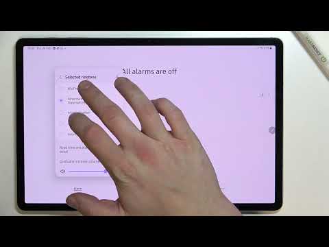 How to Change Alarm Clock Sound on SAMSUNG Galaxy Tab S8+