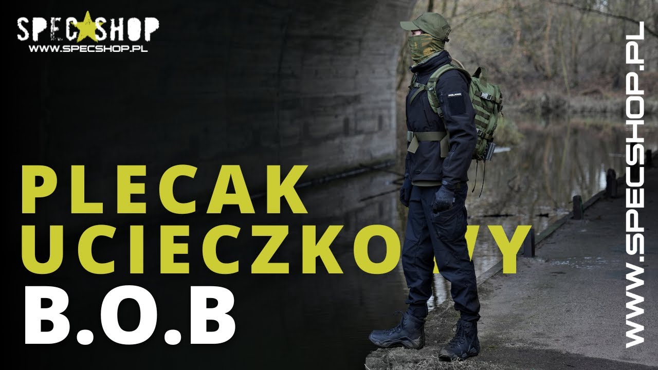 Plecak Ucieczkowy na TRUDNE CZASY | SpecShop.pl