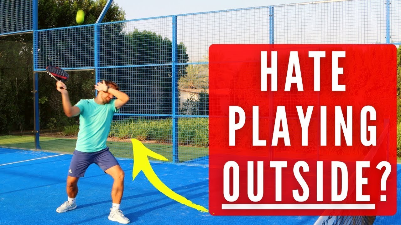 Outdoor padel: adapting tactics to environment