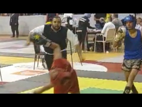 اسرع قاضيه في بطوله الجمهوريه كيك بوكسينج عمر محمد رشاد