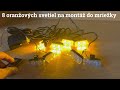 LED predátor do mriežky 12V - s diaľkovým ovládaním / oranžový 8xLED svetlo - Video Youtube