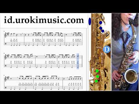 Belajar Saksofon (Alto) Nicky Jam ft. Will Smith - Live It Up Not Tabulasi um-ih592