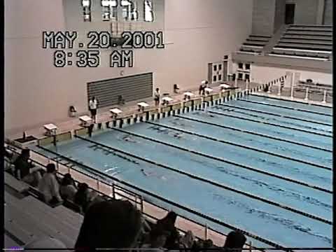 Tasia swimming May 2001