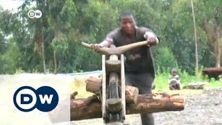 Meet the Chukudu: Congo’s home-made scooter  Afr