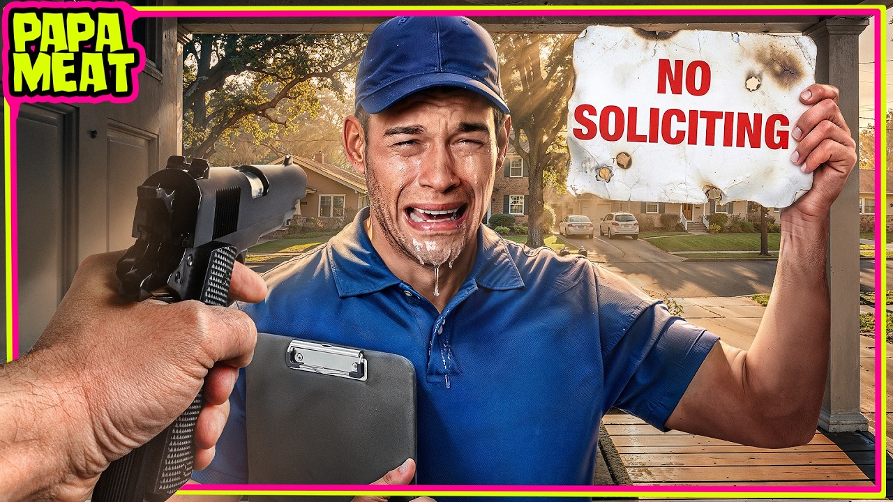 Door To Door Salesmen Are The Worst...