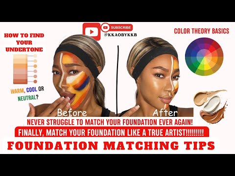 FOUNDATION MATCHING TIPS