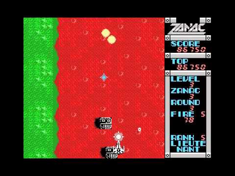 Zanac A.I. (1986, MSX, Compile, AI Inc.)