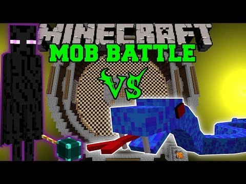 EPIC SHOWDOWN! ENDER LORD VS SEA VIPER & SHELOB - Minecraft Mob Battles