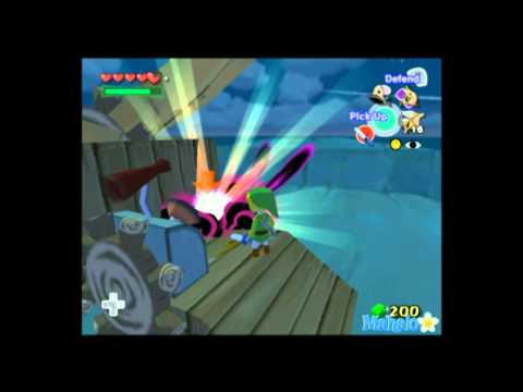 Legend of Zelda- Wind Waker Walkthrough - Forsaken Fortress Return, Searchlights