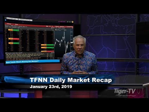 January 23rd Daily Market Recap with Tom O'Brien on TFNN