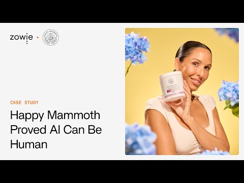 How Happy Mammoth did it — and how Zowie AI Agent can help your business scale smarter