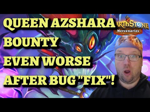 Queen Azshara Bounty is EVEN MORE BUGGED AFTER THE FIX but it can be completed (Mercenaries)