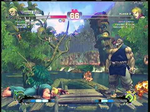 SSF4AE: Gouken (ProudStrawberry)  vs. Ken (zero3 rokkou)  SD