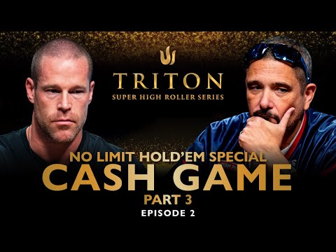 $200,000 NLH Cash Game Gets Intense | Triton Poker 2023 (Ep.02)