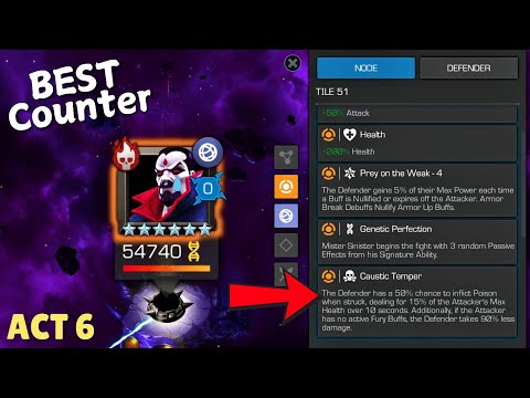 Best way to fight him? | Act 6.2.2 Mr. Sinister - MCOC