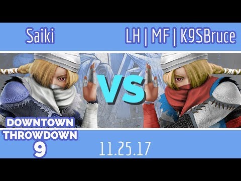 LH | MF | K9SBruce (Sheik) vs Saiki (Sheik) - DT9 - Wii U
