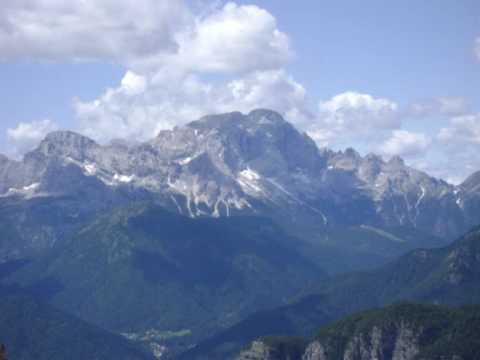 Ascensión al Sasso di Bosconero (2.468). Dolomitas