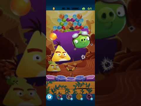Angry birds pop bubble shooter level 207 3 STARS NO BOOSTER