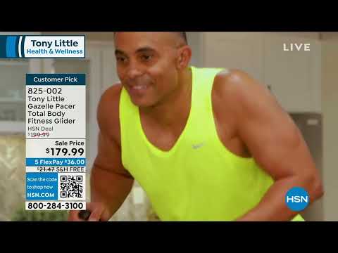Tony Little Gazelle Pacer Total Body Fitness Glider