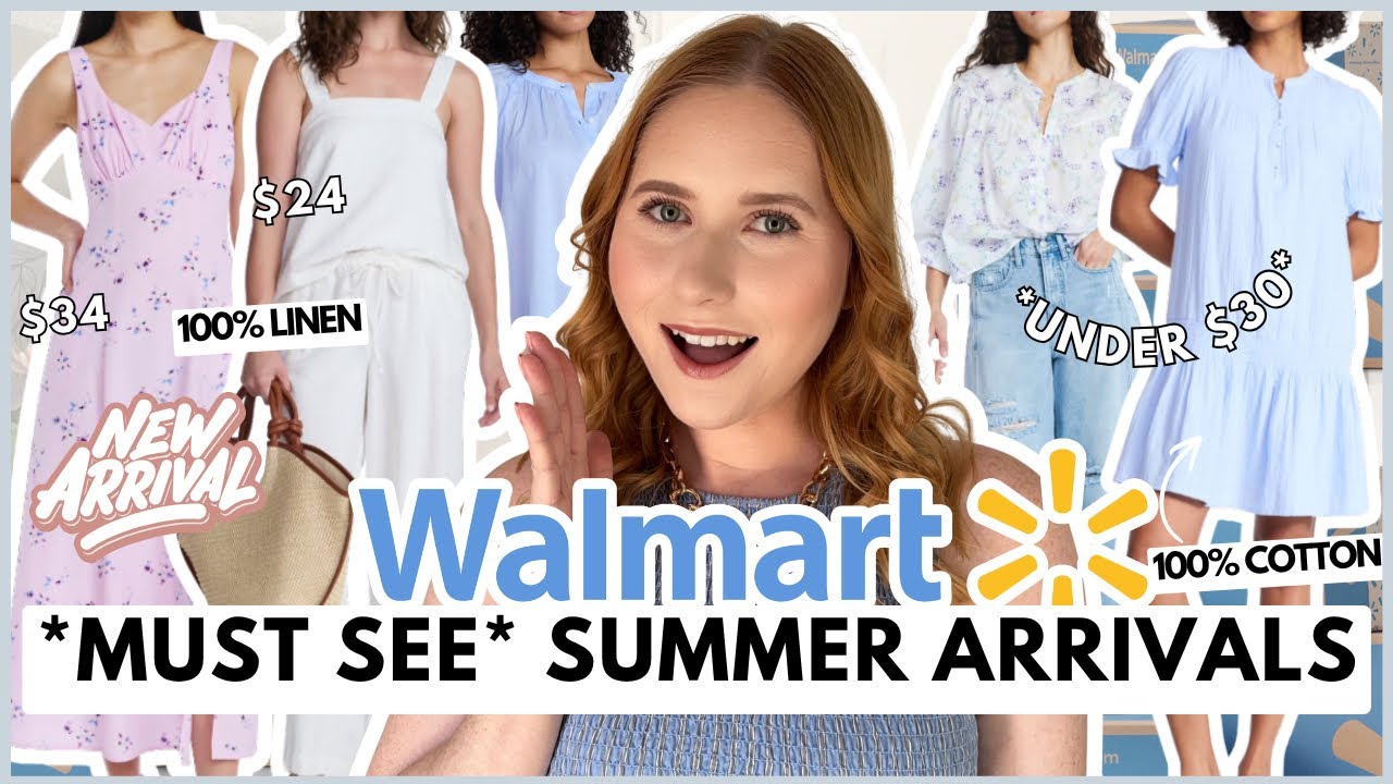 Walmart Summer Fashion 2026 ☀️ Affordable Outfits That Look EXPENSIVE 100% Cotton & Linen Outfits
