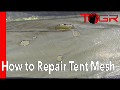 Simple and Easy - How to Fix Tent Mesh – Quick Instruction Guide