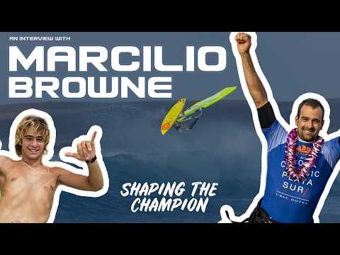 Marcilio Browne - Shaping the Champion | Unpacking the Boardbags: PWA World Tour