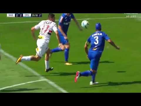 GOL HERNANES - SÃO PAULO 3X2 CRUZEIRO - BRASILEIRÃO 2017
