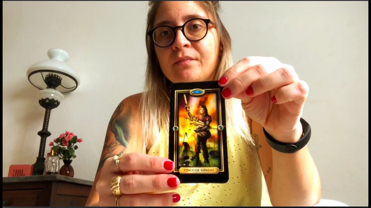 TAROT CINCO DE ESPADAS ✨— desonestidade, trapaça, hipocrisia e ghosting!