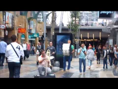 Euroband Rotterdam - Flashmob "Blurred Lines"