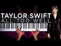 All Too Well (10 Minute Version) - Taylor Swift | Piano Cover