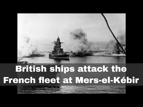 3rd July 1940: British navy attacks the French fleet at Mers-el-Kébir