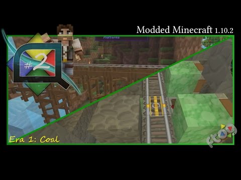 FTOG Quantus #2 - Platforms and Track Switching [Modded Minecraft 1.10.2]