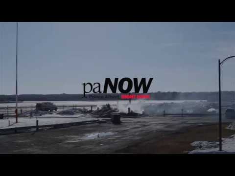 Prince Albert Airport fire aftermath