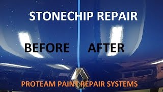 Stone chip repair car paint, Proteam paint repair systems