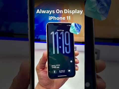iPhone 11 Always On Display iOS 26 #shorts #ios26 #ios26features