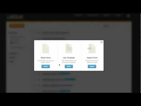 How to Use the Form Templates