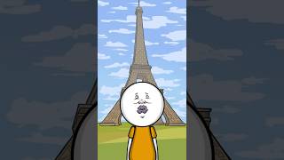 @lesmauvaisesherbes - Ce type de touriste à Paris 👀 #shorts #animation #humour #drole #sketch