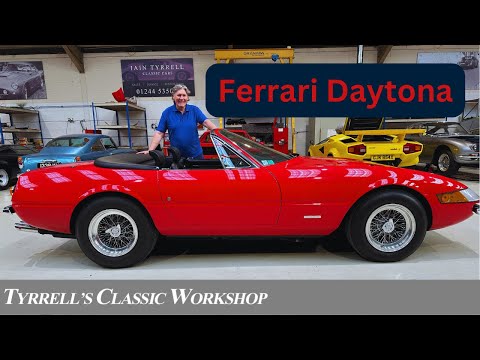 Thumbnail for Ferrari Daytona Spider | Tyrrell's Classic Workshop by Ferrari Daytona
