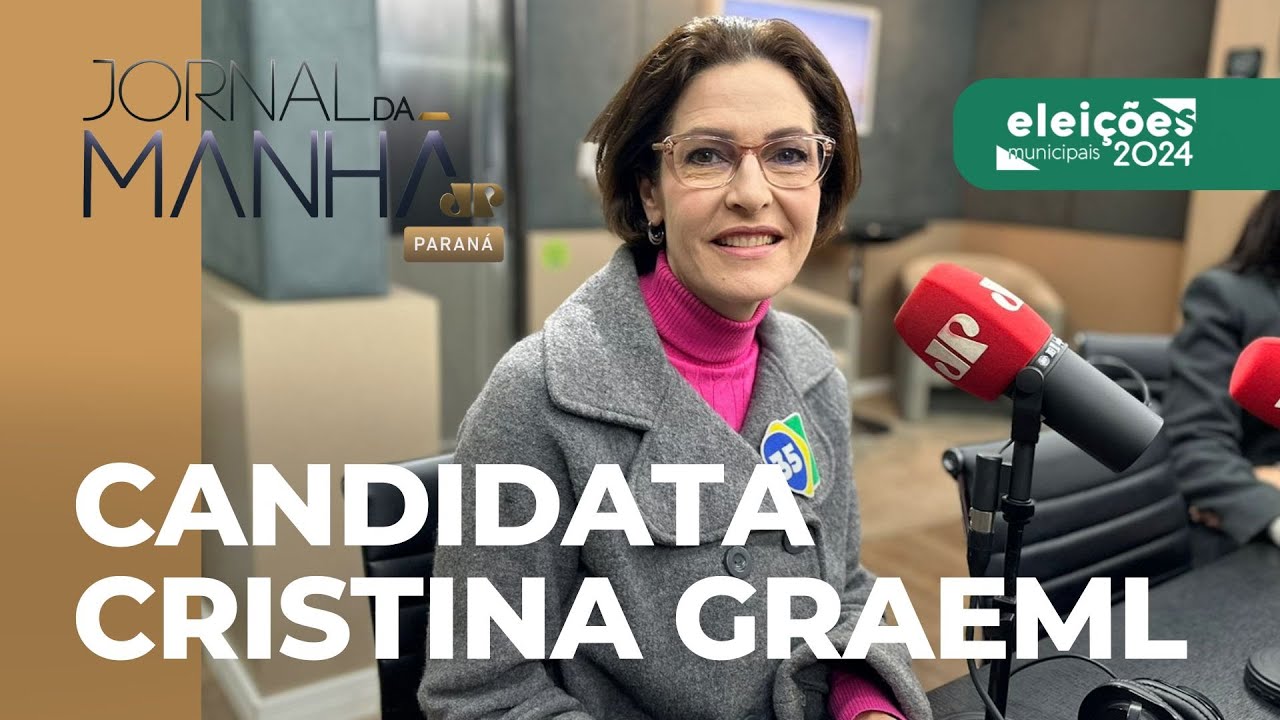 Confira a sabatina com a candidata à prefeitura de Curitiba, Cristina Graeml (PMB)