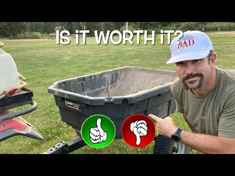 In-Depth Review of the Ohio Steel Dump Cart - Is This The Best Dump Cart for Lawn Tractors & ATV\'s?
