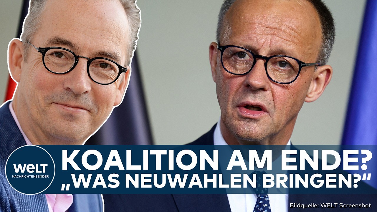 DEUTSCHLAND: Heftige Krise! Koalition vor dem Aus? Fleischhauer äußert sich zu Neuwahlen