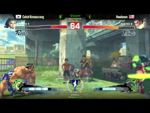 SSF4AE CafeID Kensouzzang vs Hoodaman - CAPCOM-Cup Asia Korea Qualifiers