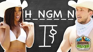 HANGMAN IN REAL LIFE (Smosh Summer Games)