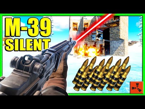 Rust M39 SILENT RAIDS - Counter Raiding, Roaming, PvP, RICH RAID (Rust Raids Modded)