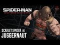 Spider Man Shattered Dimensions Scarlet Spider Amazing Vs Juggernaut 1080p60ᴴᴰ
