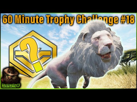 ALBINO LION OUT OF NOWHERE! 60 Minute Trophy Challenge Episode #18! Call of the wild