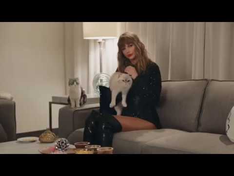 Taylor Swift Cat Commercial