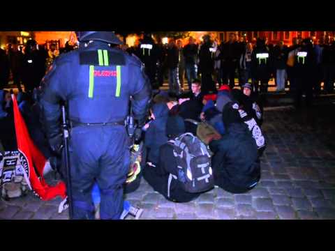 Gegenproteste in Görlitz 04/10/2015