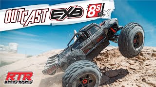 Arrma Outcast 8S BLX 1:5 4WD EXB RTR černá